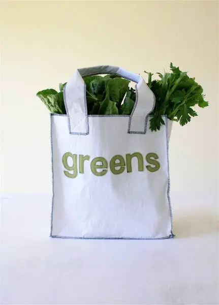 Inspiration recyclage: les sacs de course en plastique