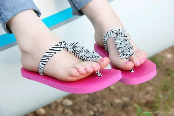 DIY: sandales d’été aux mille possibilités