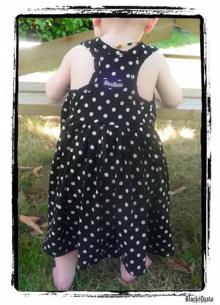 Tuto: robe dos américain pour bébé