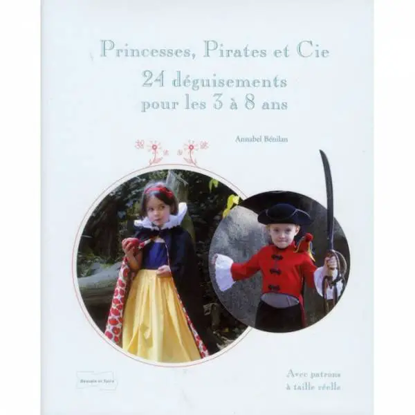 Livre de couture : Princesses, pirates et Cie