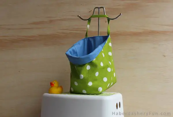 DIY : un sac à jouets pour le bain
