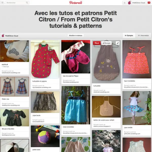 Pinterest : les projets des blogueuses