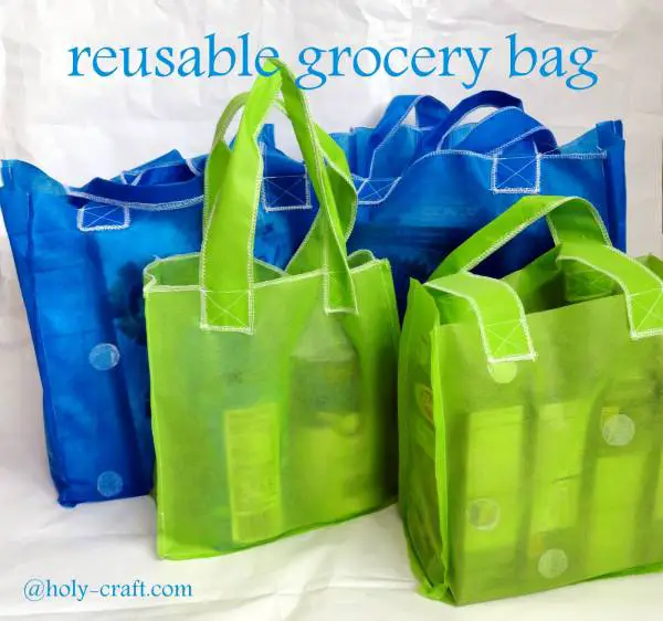 DIY : un sac de courses réutilisable
