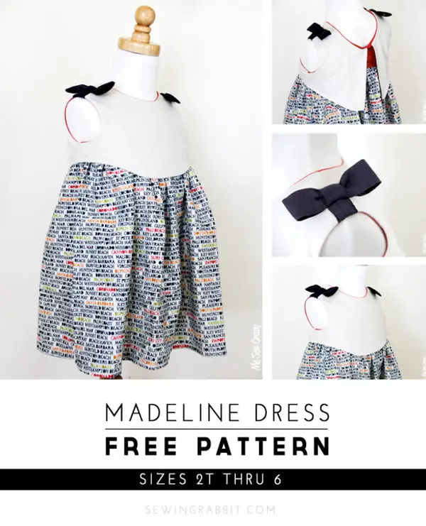 Patron gratuit : la robe Madeline