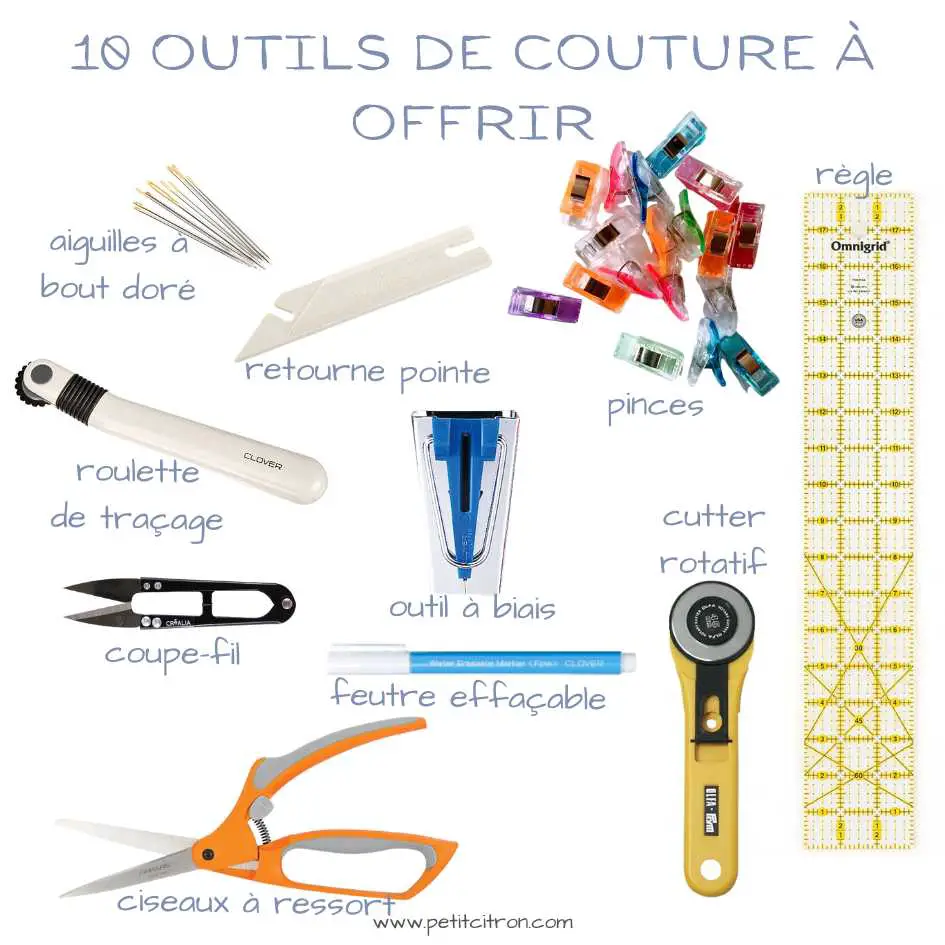 10 outils de couture à offrir