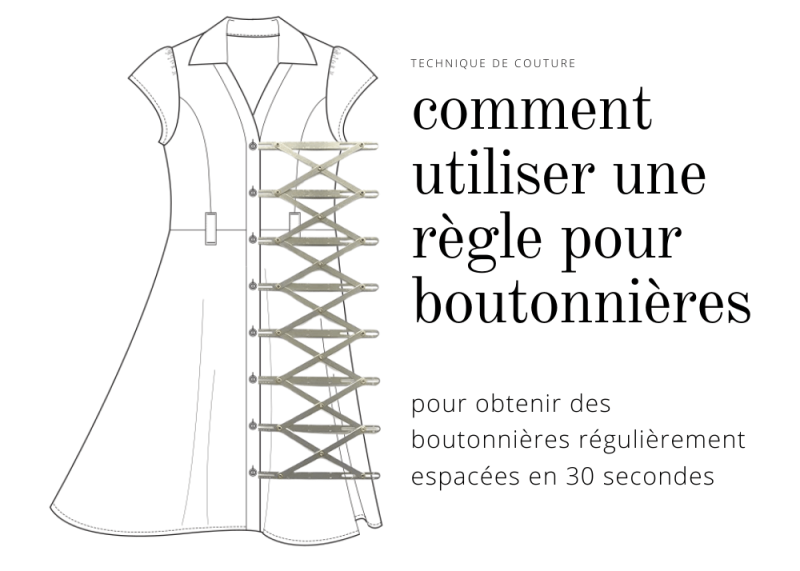 Utiliser une jauge de boutonnière