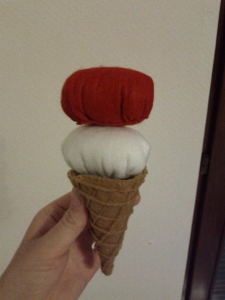 tuto Système d'attache aimanté sécurisé pour glace en feutrine