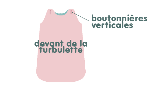 Turbulette 0-36 mois - étape n°9