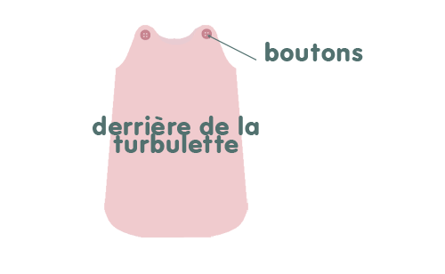 Turbulette 0-36 mois - étape n°10