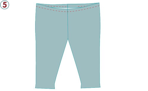 Leggings Leonhard, femmes (34-56) - étape n°5