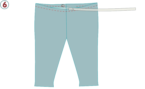 Leggings Leonhard, femmes (34-56) - étape n°6