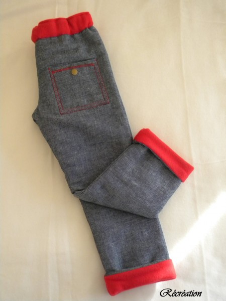 pantalon double