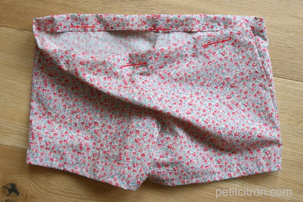 Shorts / Boxer pour enfant - étape n°7