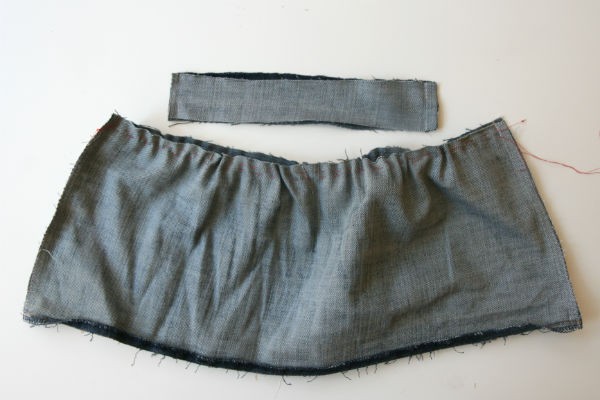 jupe vicky jeans bebe fronces 1