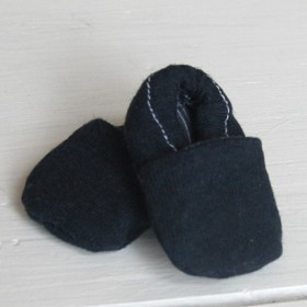 Chaussons De Poupee Petit Citron