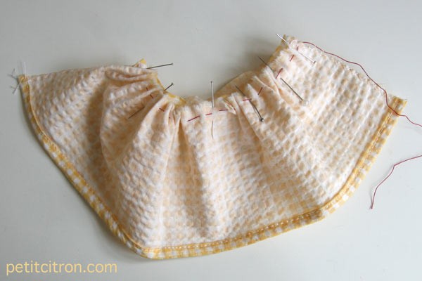 epingles fronces ceinture