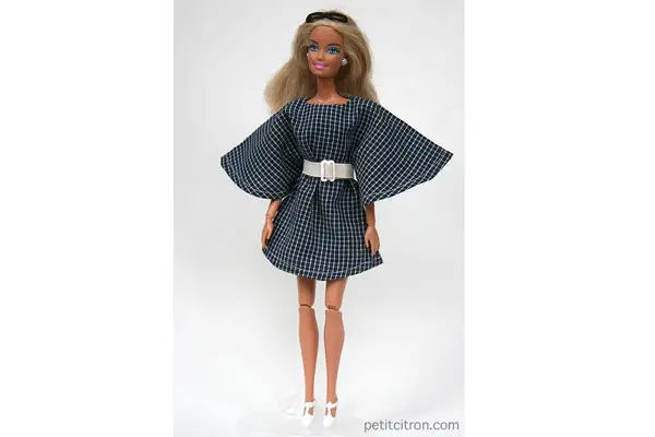 La robe ange de Barbie