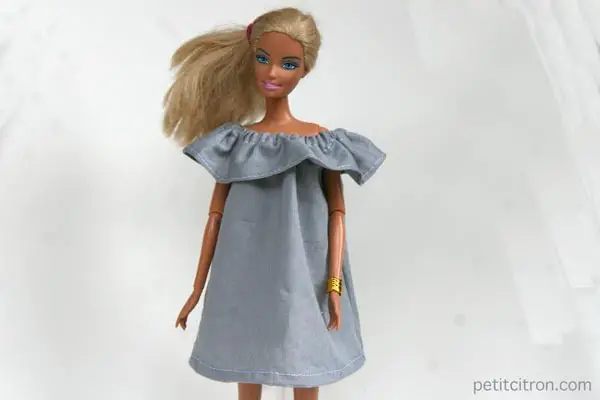 Robe volantée de Barbie