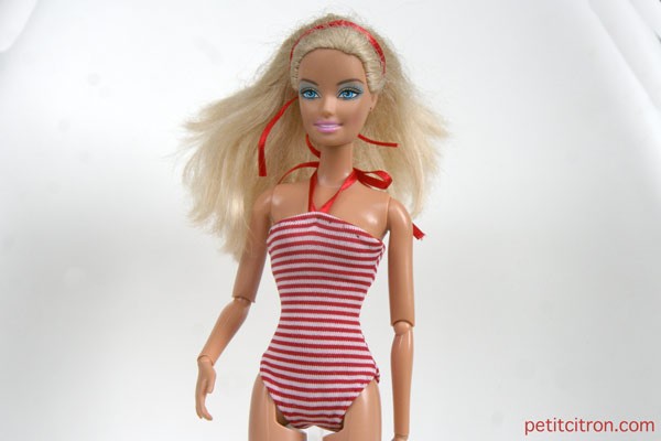 maillot de bain barbie