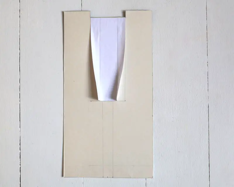 DIY appareil à biais en papier cartonné - étape n°4