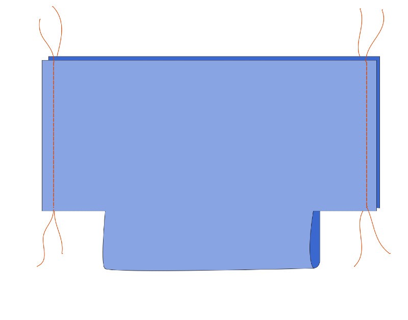 Sac cabas XXL - étape n°1