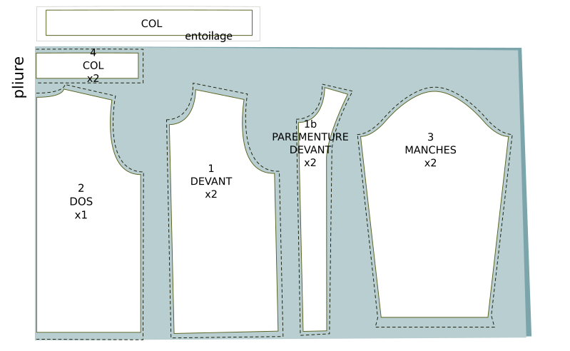 Pyjama Pyter, enfant - étape n°7