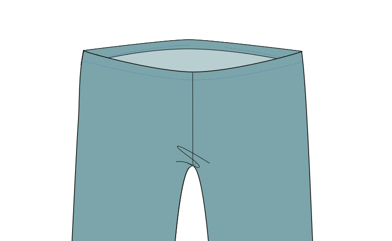 Pyjama Pyter, enfant - étape n°5