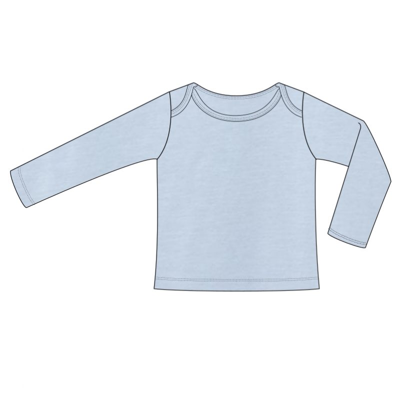T Shirt Manches Longues Pour Bebe Petit Citron