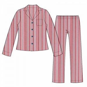 croquis-pyjama-femme
