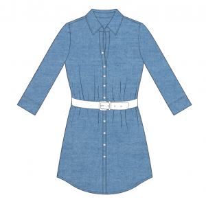 croquis-robe-chemise