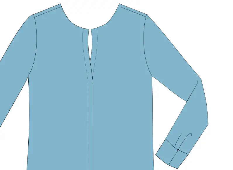 Robe chemise Charline - étape n°8