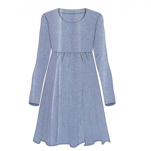 croquis-robe-taille-empire-jersey