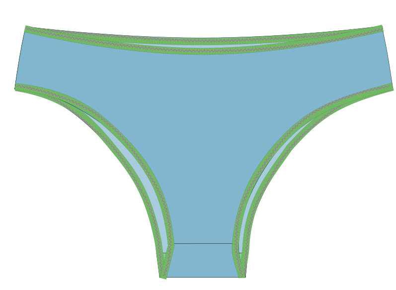 Culotte taille basse femme Cassia - étape n°12