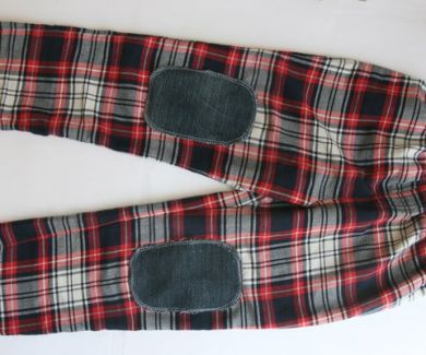 Poser un patch aux genoux (ou aux coudes), spécial vêtements d'enfants Poser un patch aux genoux (ou aux coudes), spécial vêtements d