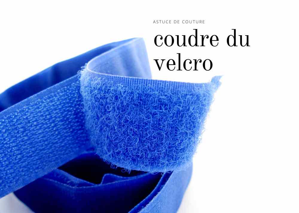 coudre du velcro à la manchine - étape n°1