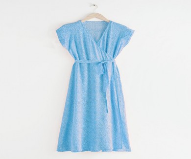 robe-portefeuille-manches-jap-bleue