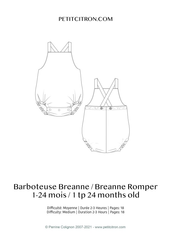 Barboteuse Breanna (1-24 mois)