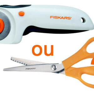 Cutter rotatif vs ciseaux cranteurs