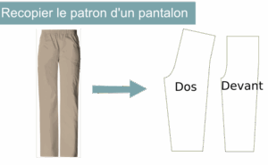 recopier pantalon
