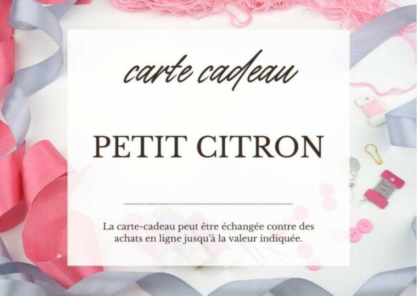 Carte cadeau