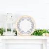 grille de broderie: couronne romantique