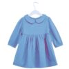 patron robe col claudine fille