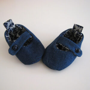 Patron de ballerines à brides bébé