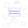 Grille de broderie: éléments de météo