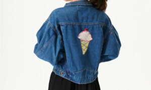 veste applique glace