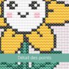 détail des points Fleur chibi