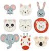 9 Motifs d'appliqué animaux (bundle)