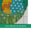 couleurs et symboles Oeufs de päques dans un pré