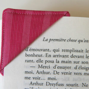 DIY marque-page en tissu