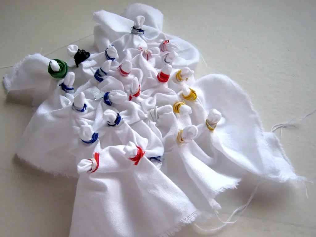 shibori kanoko ligatures avant